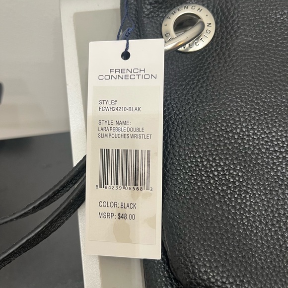 NWT French Connection Two Pouch Wristlet MSRP: $48 - Picture 2 of 4